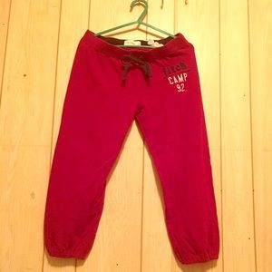 Abercrombie Kids Maroon Sweat pant